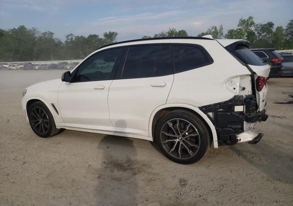 BMW X3 cena 86900 przebieg: 54939, rok produkcji 2020 z Prochowice małe 67